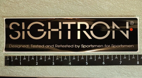 Sightron scopes logo - 8",
